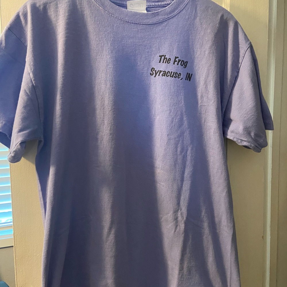 The Frog tavern -Port Authority Lavender Short Sleeve Tee